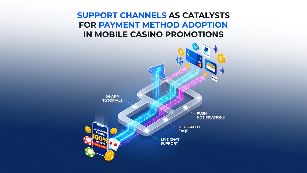 Analyse von Support-Interaktionen und Zahlungsadoption in Casino-Promotionen